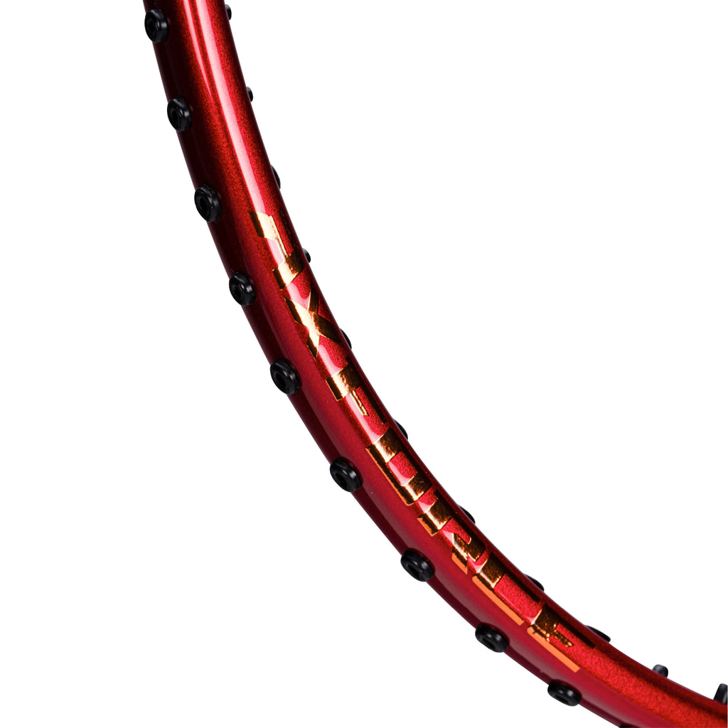Li-Ning AxForce Cannon Pro - 5U badminton racket, Molten Lava, image 13