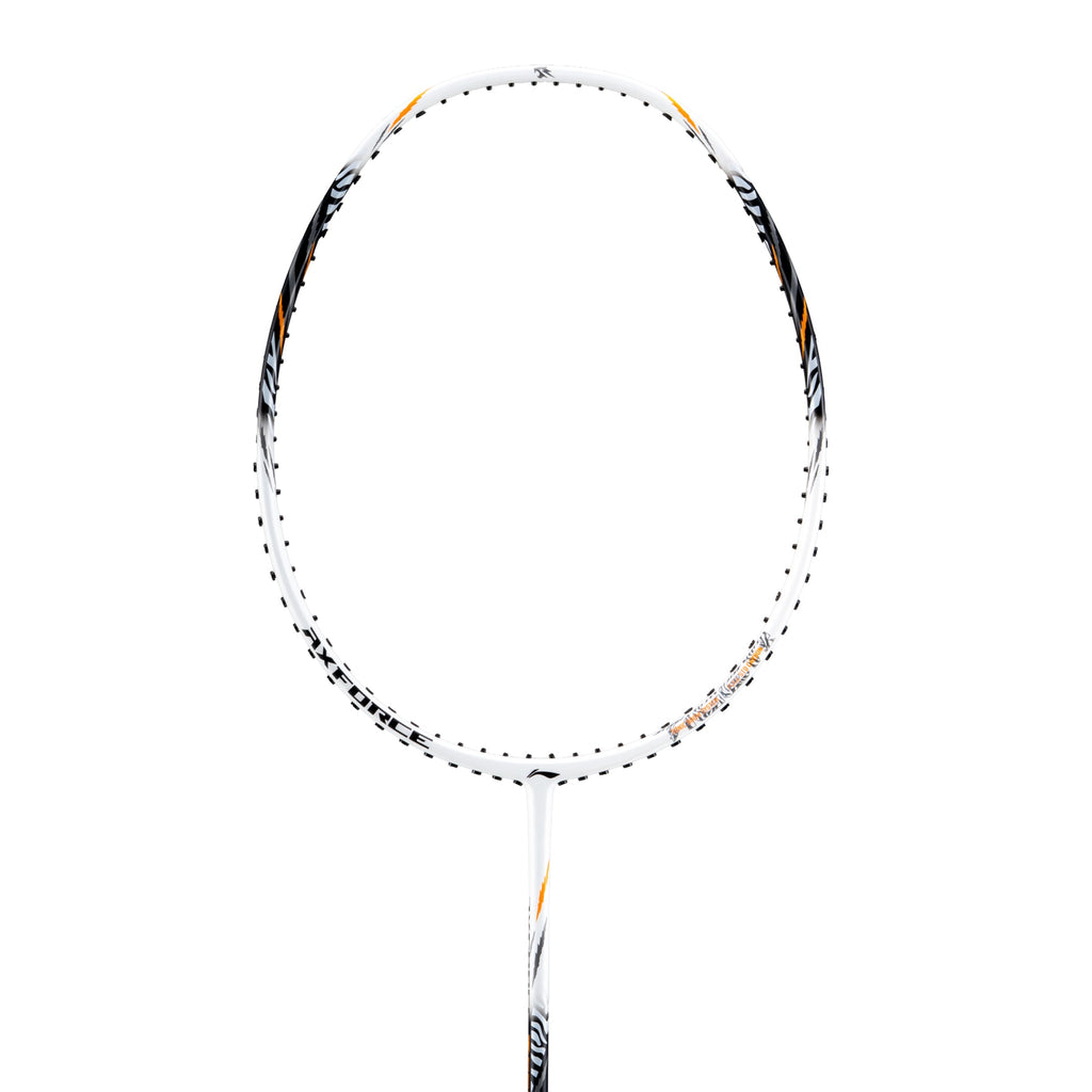 Li-Ning Axforce Tiger - 4U badminton racket, White/Black/Orange, image 2