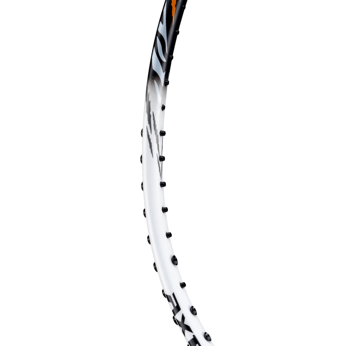 Li-Ning Axforce Tiger - 4U badminton racket, White/Black/Orange, image 5