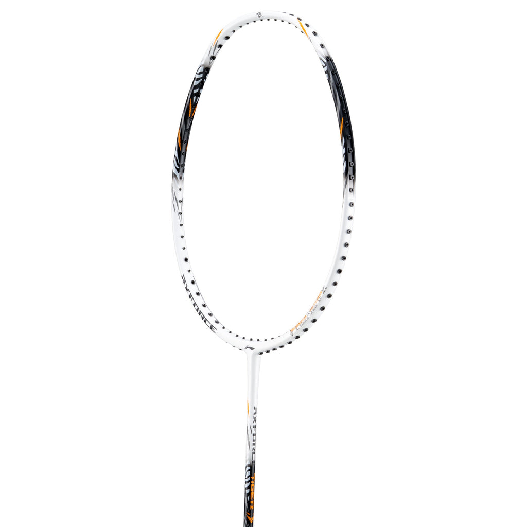 Li-Ning Axforce Tiger - 4U badminton racket, White/Black/Orange, image 7