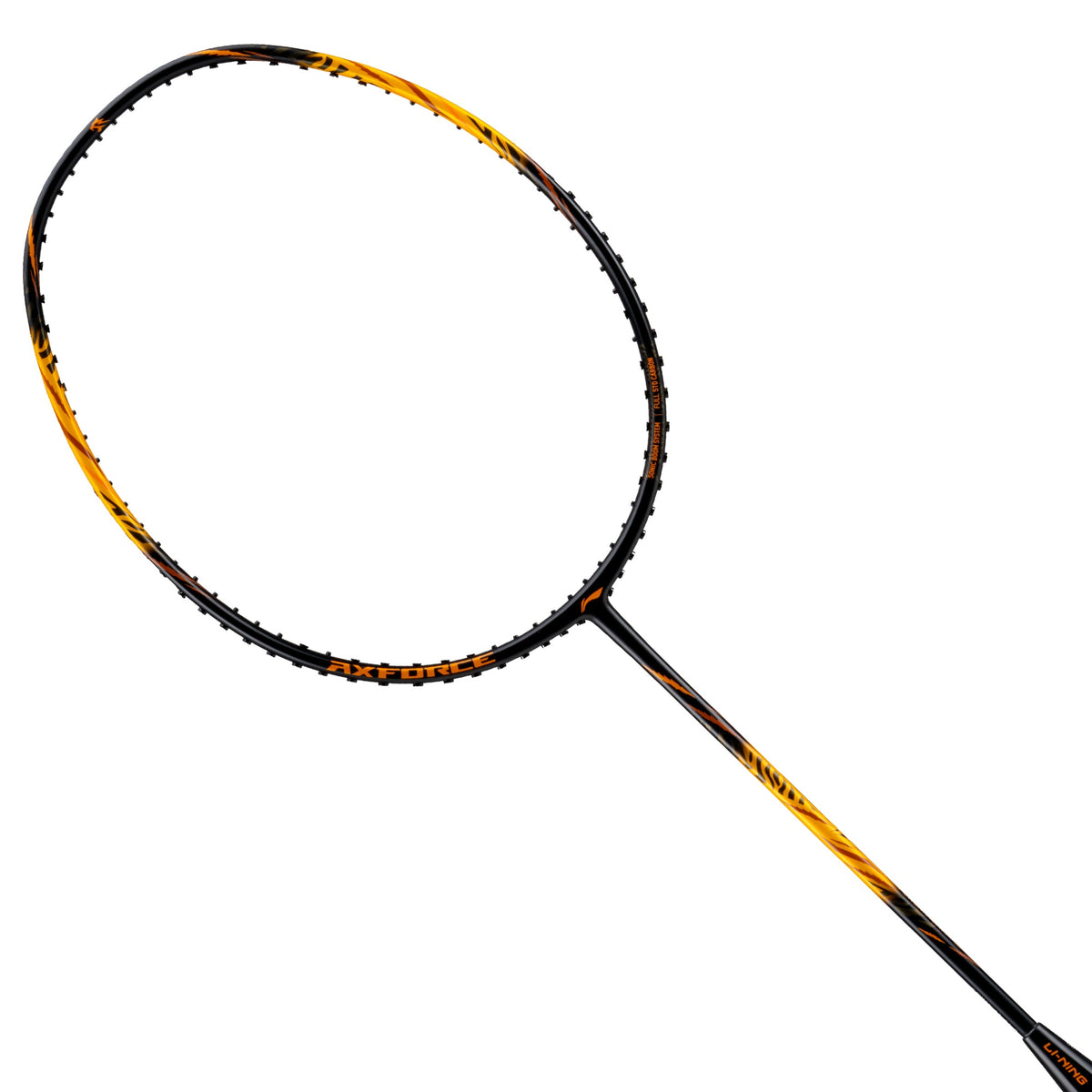 Li-Ning Axforce Tiger - 4U badminton racket, Black/Orange, image 1