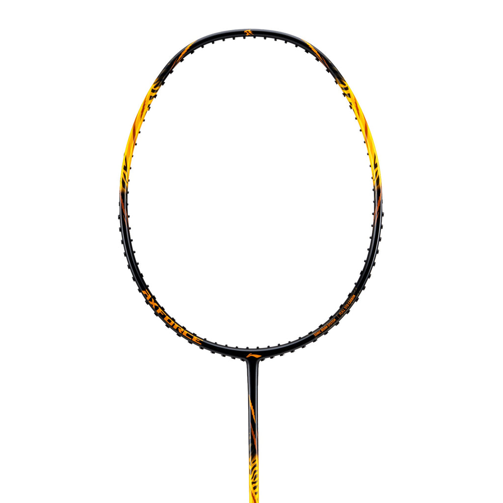 Li-Ning Axforce Tiger - 4U badminton racket, Black/Orange, image 2