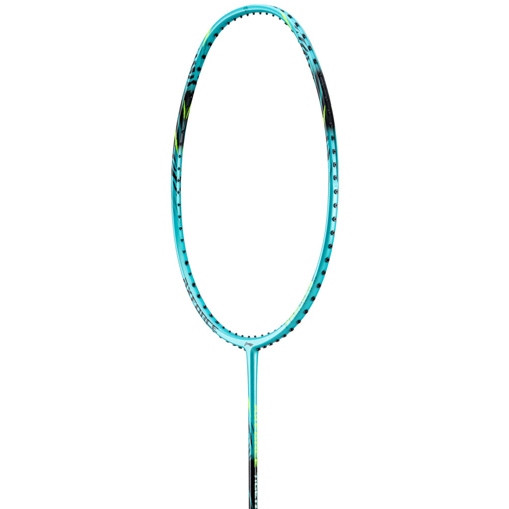 Li-Ning Axforce Tiger - 4U badminton racket, Cyan/Black, image 7