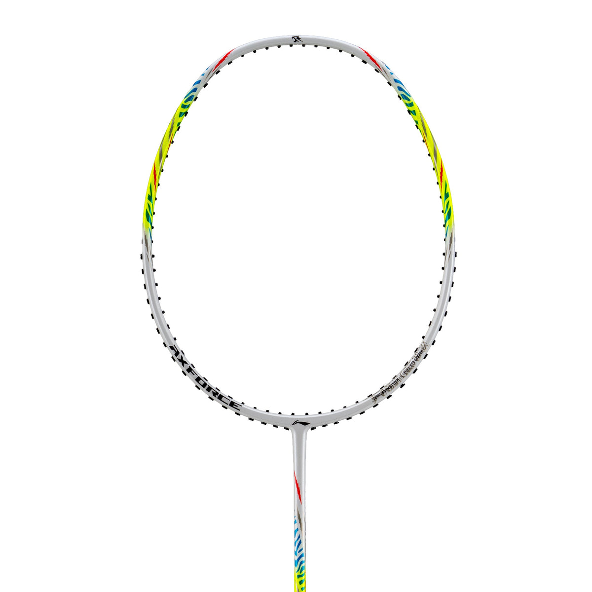 Li-Ning Axforce Tiger - 4U badminton racket, White/Lime, image 2