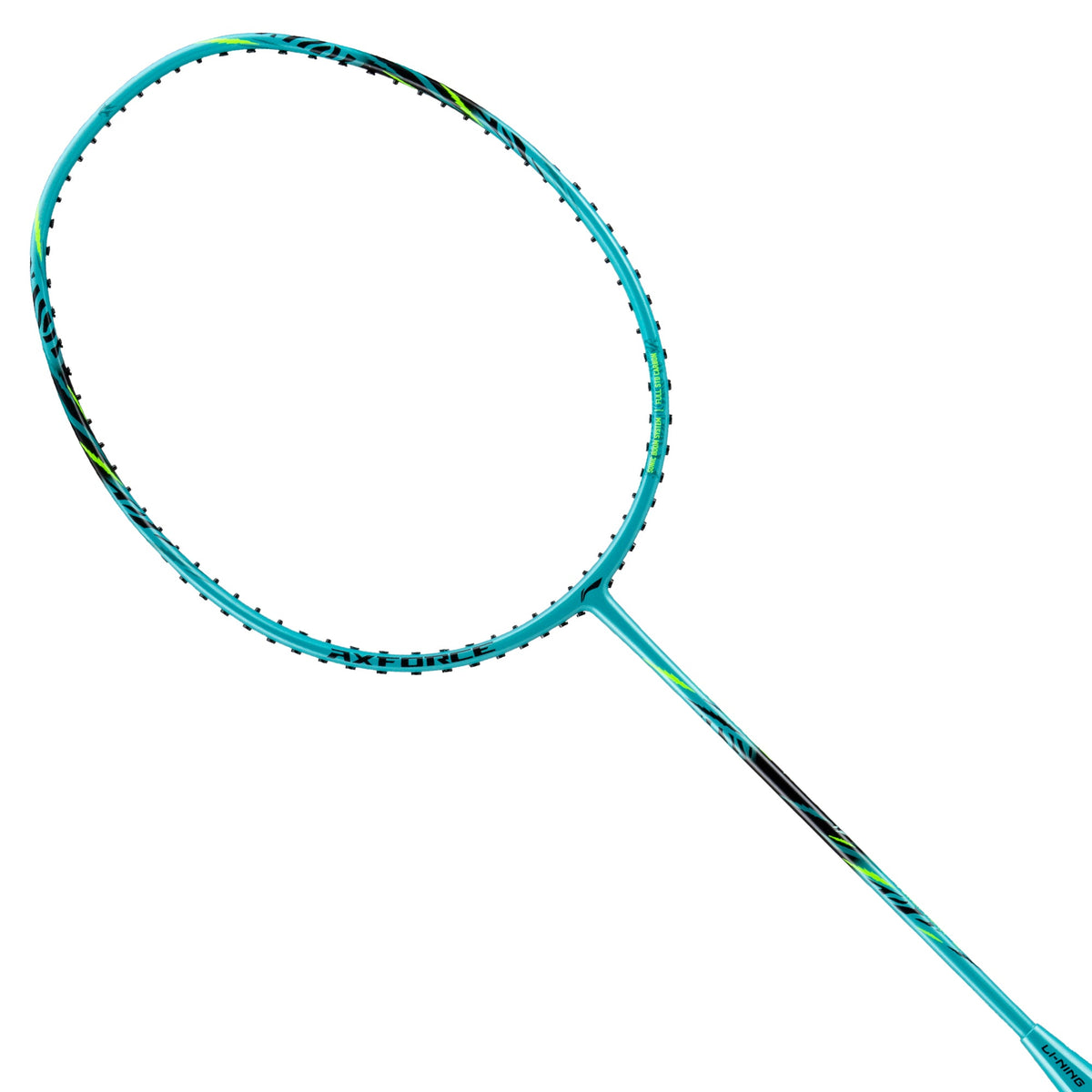 Li-Ning Axforce Tiger - 4U badminton racket, Cyan/Black, image 1