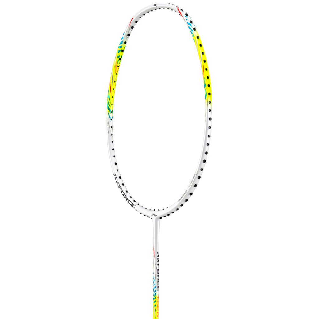 Li-Ning Axforce Tiger - 4U badminton racket, White/Lime, image 7