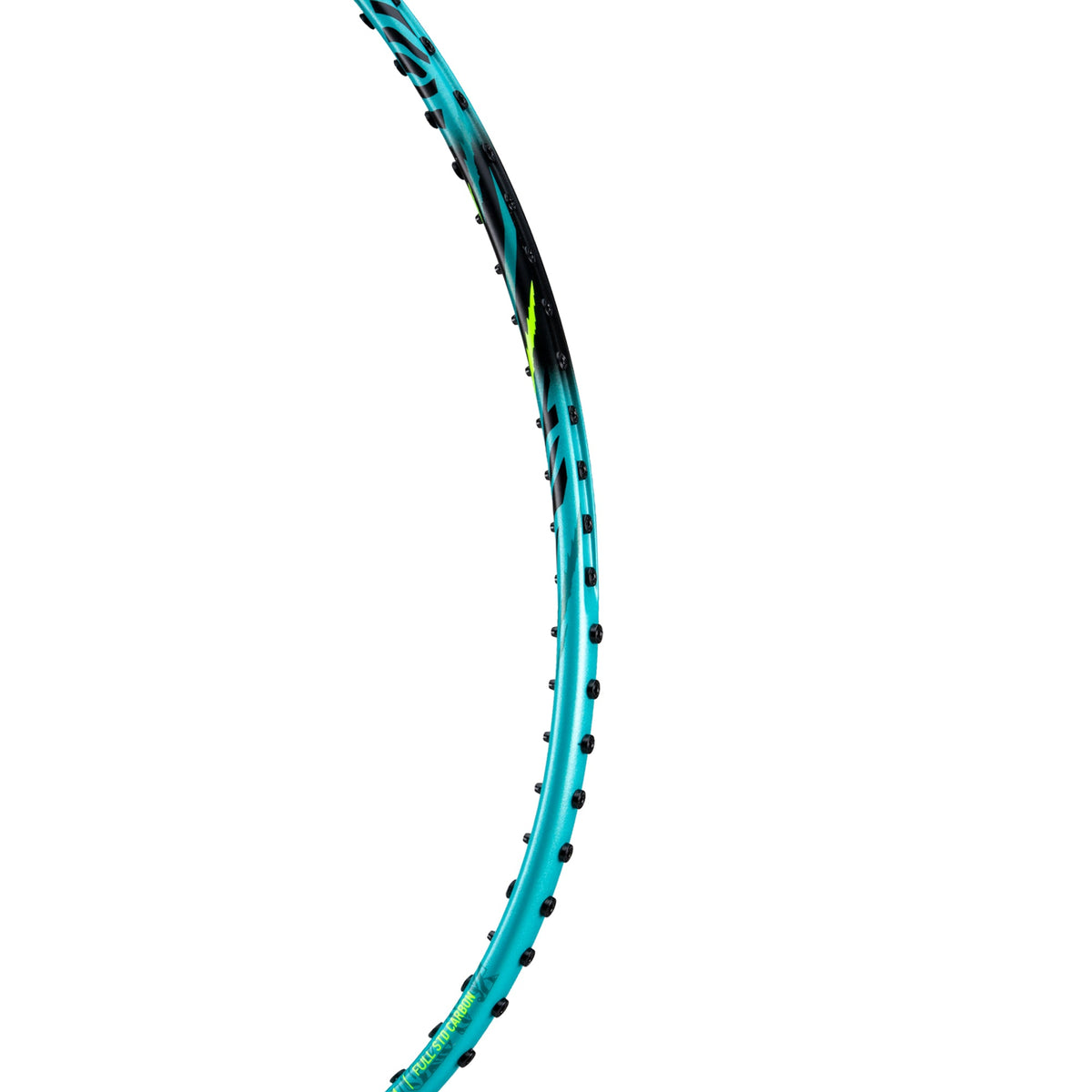 Li-Ning Axforce Tiger - 4U badminton racket, Cyan/Black, image 4