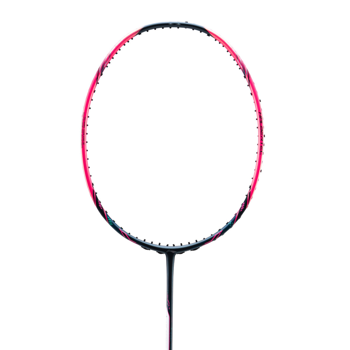 Li-Ning Halbertec Motor Pro - 4U badminton racket, Blk/Pink/Wht, image 2