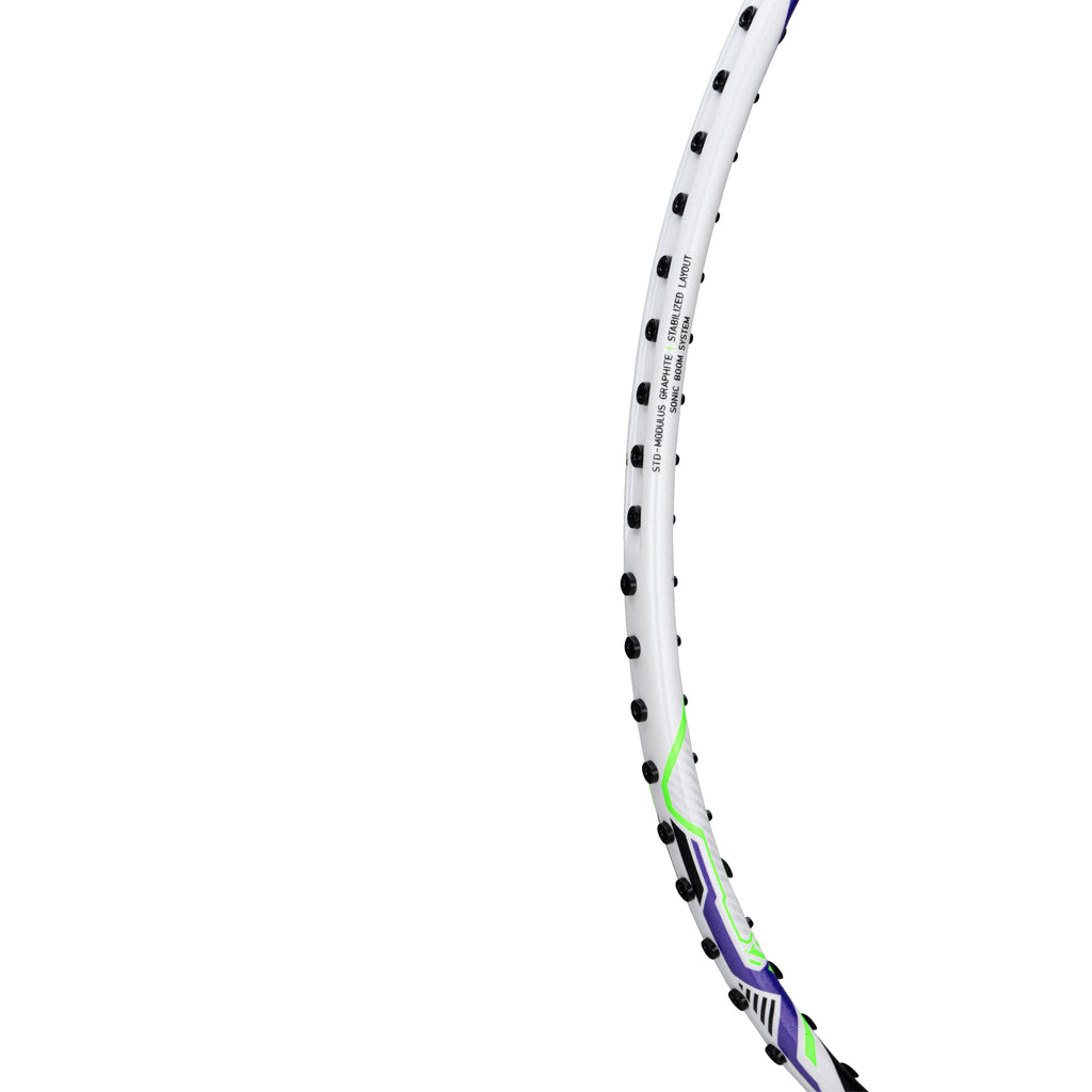 Li-Ning Halbertec Motor - 5U badminton racket, Pearl White, image 19
