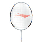 Li-Ning Tectonic 3R - 4U badminton racket, White/Gold/Blue, image 2