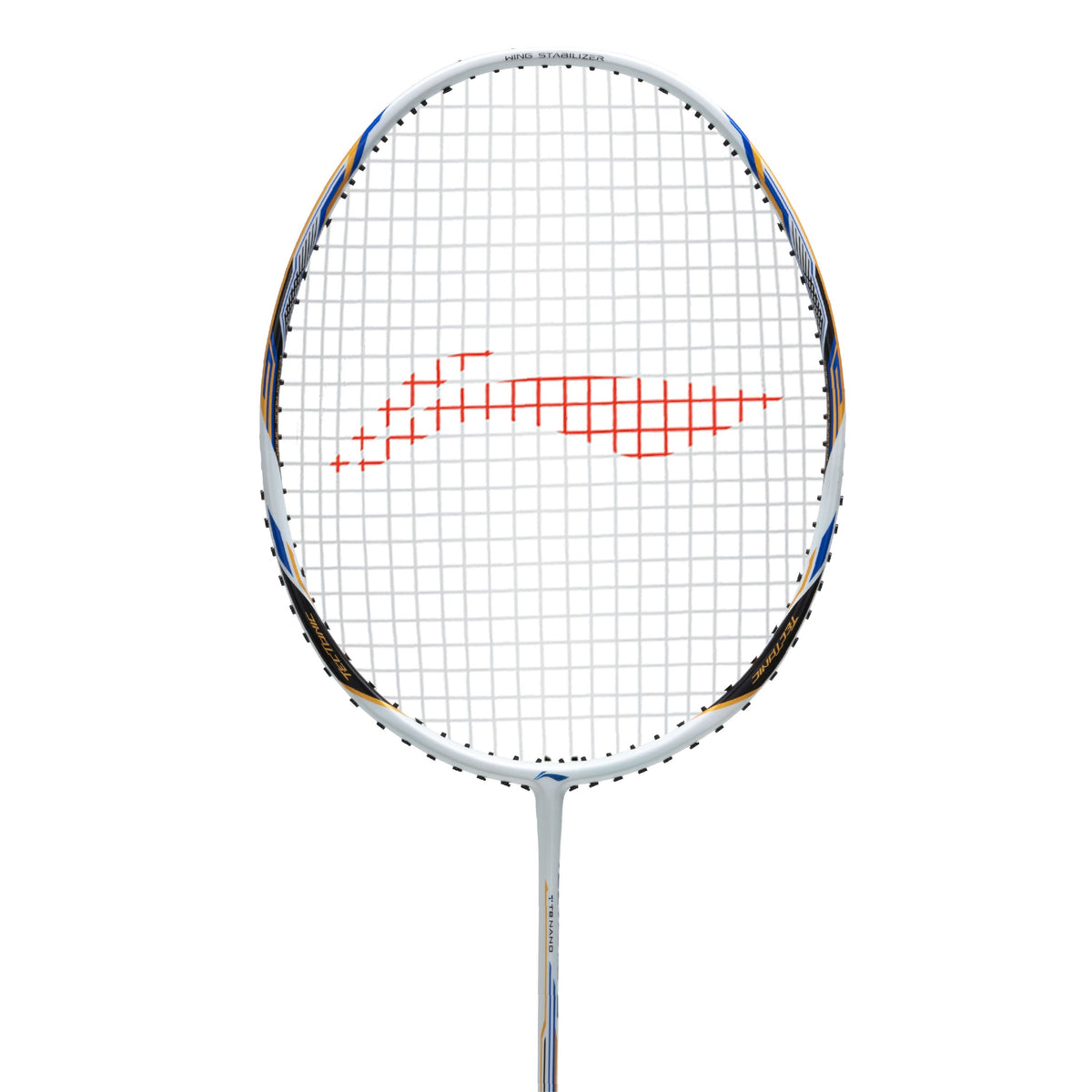 Li-Ning Tectonic 3R - 4U badminton racket, White/Gold/Blue, image 2