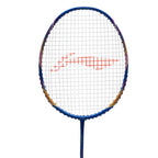 Li-Ning Tectonic 3R - 5U badminton racket, Blue/Gold/Pink, image 2